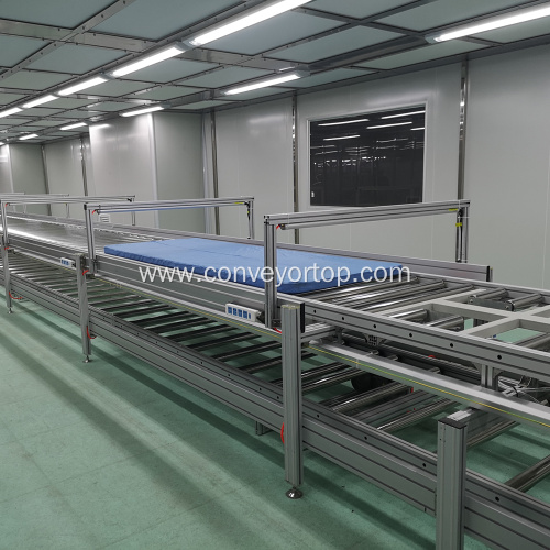 Automatic Gravity Roller Conveyor System Assembly Line